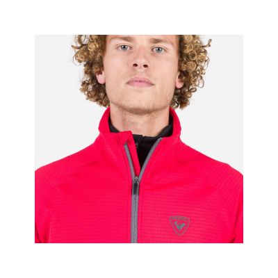 8. Rossignol Blackside Fleece Fz Sweatshirt Rot