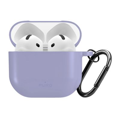 7. Puro Icon Hülle für AirPods 4 – Lila