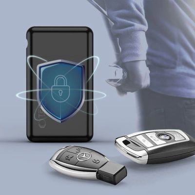 3. Tech-Protect KLR200 Metall-RFID-blockierendes Autoschlüsseletui – Schwarz