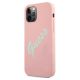 2. Guess GUHCP12MLSVSPG iPhone 12/12 Pro 6.1" rose grün/grün pink Hardcase Silikon Vintage