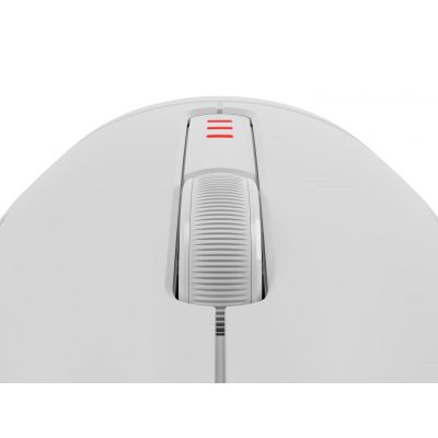 6. GENESIS Zircon 500 Gaming-Maus, rechte Seite, RF Wireless + Bluetooth + USB Typ-C, optisch, 10000 DPI