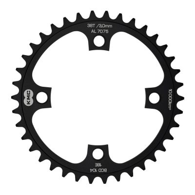 KMC Kettenblatt 38T 3mm BCD104 AL7075 schwarz