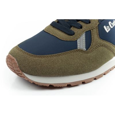 6. Lee Cooper Herren-Sneaker, modisch, bequem, strapazierfähig, marineblau, khaki