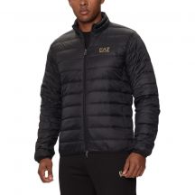 EA7 Emporio Armani Herren Daunenjacke, isoliert, Übergangsjacke, Schwarz (8NPB23-PNGPZ-0208)