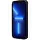 5. Hülle BMW BMHCP14L22RBDK iPhone 14 Pro 6.1" schwarz/schwarz Hardcase Leder Blue Dots