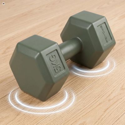 8. Hantelset für das Training, 2 x 5 kg Spokey MONSTER