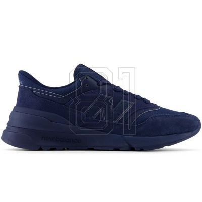 Herren New Balance 997 Sneakers Wildleder Lifestyle Sportschuhe Marineblau (U997RMH)