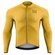 Rockbros 15120015025 ROAD TO SKY Herren-Radtrikot mit langen Ärmeln, Größe L – Gelb