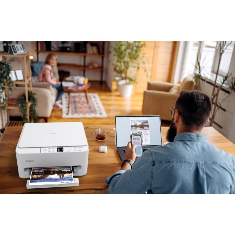 13. Canon Pixma TS6550i weißes Multifunktionsgerät