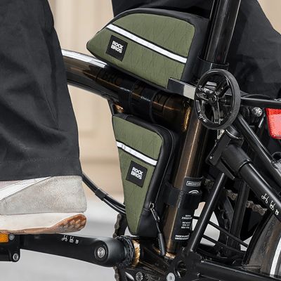 3. Rockbros Triangle Bike Rahmentasche 0.3l - Grün