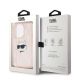 8. Karl Lagerfeld IML Choupette Head & Monogram Hülle für iPhone 15 Pro Max – Rosa