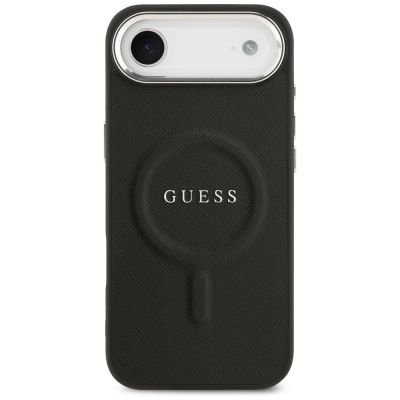 3. Guess Classic Logo MagSafe Hülle für iPhone Air - Schwarz