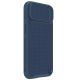 3. Nillkin Textured S Case für iPhone 14, gepanzerte Hülle mit Kameraabdeckung, blau