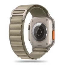 Tech-Protect Nylon Pro Armband für Apple Watch 4 / 5 / 6 / 7 / 8 / 9 / SE / Ultra 1 / 2 (42/44/45/49 mm) – Titanoliv