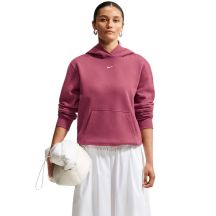 Nike Studio Fleece Damen-Sweatshirt, mittelschwer, Pink IM8100 654