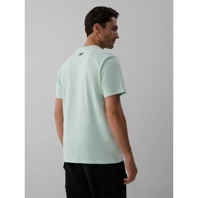 2. Herren-T-Shirt mit Aufdruck, regulär, Größe 4F 4FKAW26TTSHM4474-47S