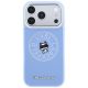 3. Karl Lagerfeld Point & Choupette Sketch MagSafe Hülle für iPhone 18 Pro Max / 17 Pro Max – Blau