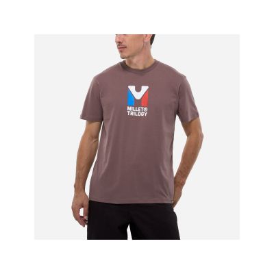 2. MILLET Chamonix Tri Ts Ss M lila Pflaume Herren T-Shirt