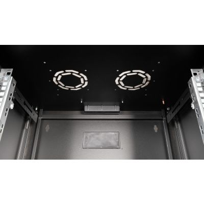 Equip EPM-07-6045-B-CBAA 7U Rack-Wandschrank Schwarz