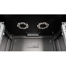 Equip EPM-07-6045-B-CBAA 7U Rack-Wandschrank Schwarz