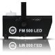 7. LIGHT4ME FM 500 LED V2 – Nebelmaschine, kabellose Fernbedienung, 500 W Leistung, 3 x 1 W RGB-Lichteffekte