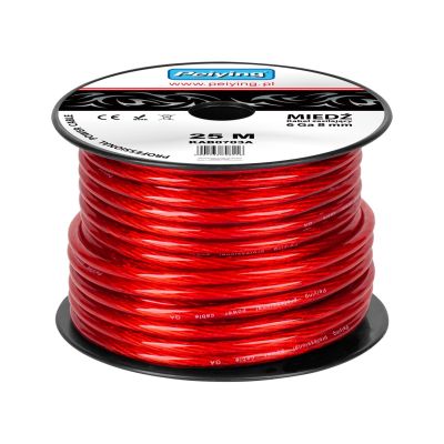 6 AWG OD 8 mm CU-Kfz-Kabel 25 m