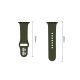 3. Tech-Protect Silikonarmband für Apple Watch 44 / 45 / 46 / 49 mm – Grün
