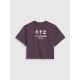 5. Oversize-Crop-Top mit Print für Mädchen 4F 4FJRSS25TTSHF2587-50S