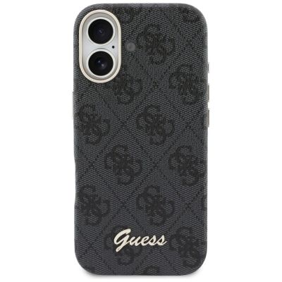 3. Guess 4G Script MagSafe Hülle für iPhone 17 - Schwarz