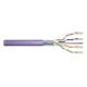 Digitus Cat.6 Installationskabel, F/UTP, B2ca, AWG 23/1, LSOH, 500 m, Lila, auf Rolle