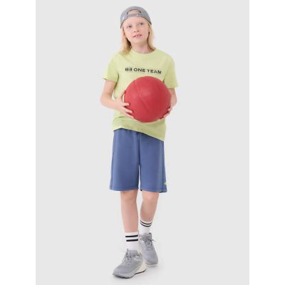 3. T-Shirt 4F Jr 4FJWSS25TTSHM2186-45N
