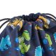 3. Puma Phase Aop Kleine Schuhtasche Marineblau / Dinosaurier 91325 14
