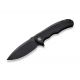 CIVIVI Praxismesser mit 9Cr18MoV-Klinge und All Black Micarta-Griff, Modell C803G