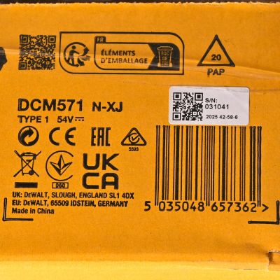 17. 54/18V Akku-Rasenmäher DCM571N-XJ DEWALT