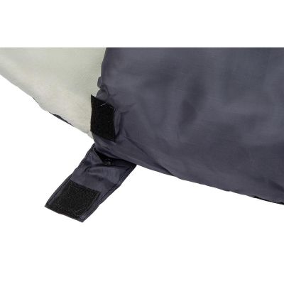 18. LEICHTER TOURISTEN-SCHLAFSACK 200X70CM GRAU ENERO CAMP