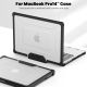 5. Tech-Protect SmartShell Pro Hülle für MacBook Pro 14 M1 / ​​M2 / M3 / M4 / M5 2021–2025 – schwarz und transparent