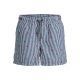 Jack&Jones Herren JWHARUBA Badeshorts mit Prints 12206537 Marineblaue Blazerstreifen