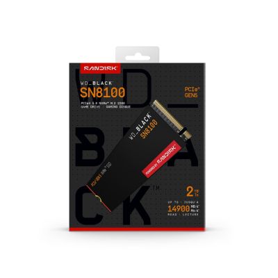 8. SSD WD Black SN8100 ohne HS 2TB WDS200T1X0M