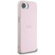 4. Guess Grained Ring MagSafe iPhone 16e Hülle - Rosa