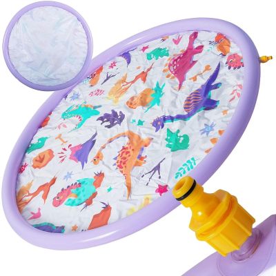 3. Runde aufblasbare Matte 154x7CM Spielplatzbrunnen Dinosaurier 51627