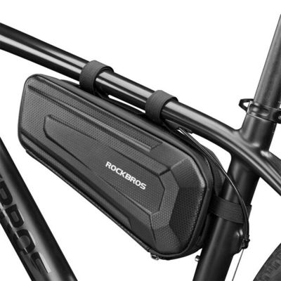 4. Rockbros B66 wasserdichte Fahrradtasche für Rahmen – Schwarz