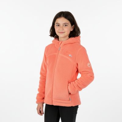 5. Fleece für Mädchen Geographical Norway UPALOOD SAUMON DB GIRL 047-1 SALMON (WZ8857E/GN-SAUMON)