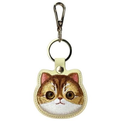 4. Nimmy Big Eyed Pet 2.0 Cat 3-in-1-Set: Handytasche + Geldbörse + Tracker-Hülle – Beige