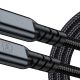 7. 3mk Hyper Cable N-SERIES Thunderbolt 4 USB-C / USB-C 1m 48V/5A 40Gb/s 240W 8K60Hz - schwarz