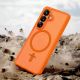 7. Tech-Protect Magmat MagSafe Hülle für Samsung Galaxy S26 - Orange Matt