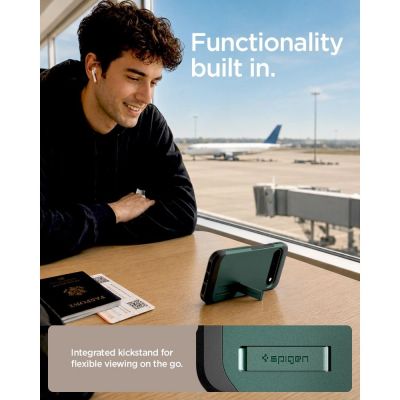 12. Spigen Tough Armor Mag MagSafe Hülle für Google Pixel 11 – Dunkelgrün