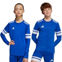 adidas Squadra 25 Langarm-T-Shirt für Kinder, Blau JJ0046