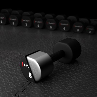 5. HPT08 2 x 8 kg Polyurethan TPU HMS Hanteln