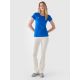 3. Damen-T-Shirt in Slim Fit, unifarben 4F NOSH4TSD001B-36S