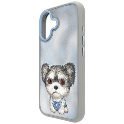 6. Nimmy Big Eyed Pet 2.0 Hundehülle für iPhone 17 - Grau